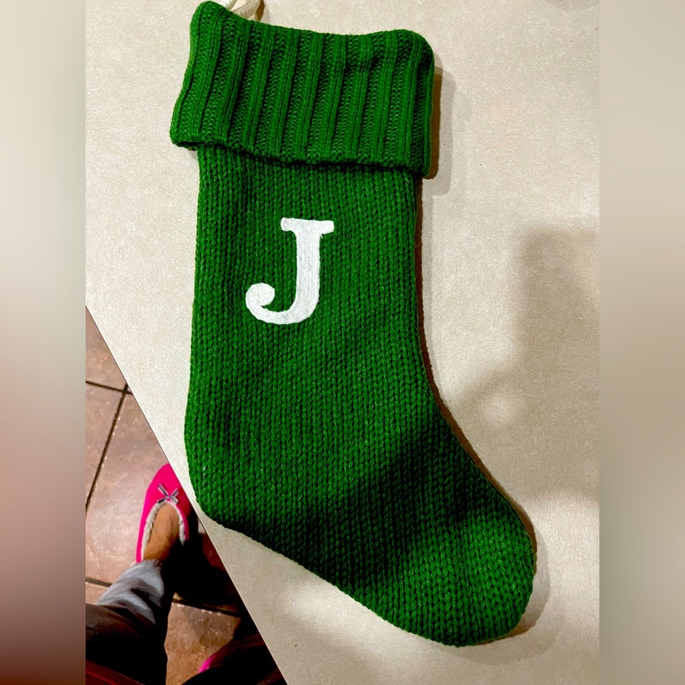 Brand new J stocking from Target